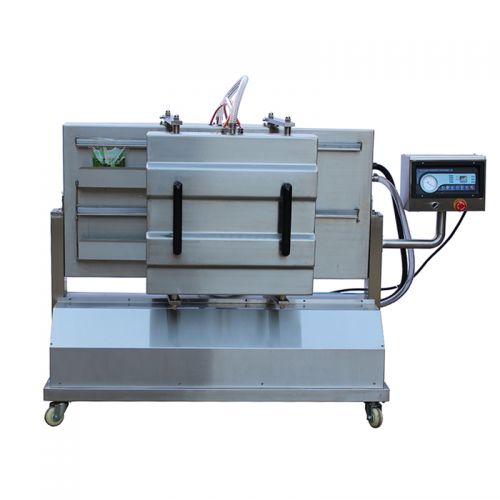 Máy đóng gói hút chân không 2 buồng dọc DZ-600 I (90 độ)