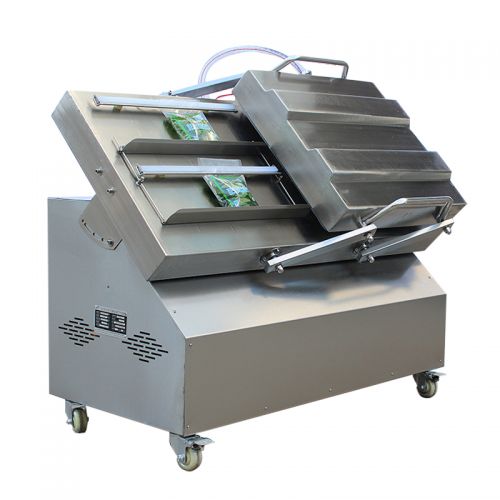 Máy đóng gói hút chân không 2 buồng nghiêng DZ-500 K/600 K (45 độ)