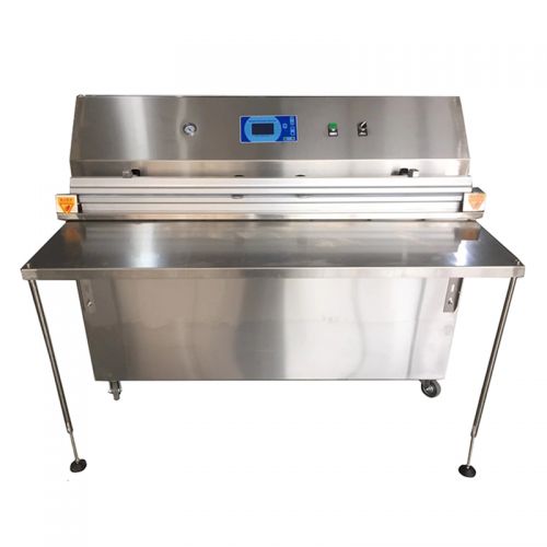 Máy đóng gói hút chân không bơm khí chân cao 1200 mm