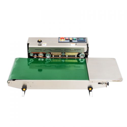 Máy hàn miệng túi liên tục FR-900W (inox, băng tải 40 cm)