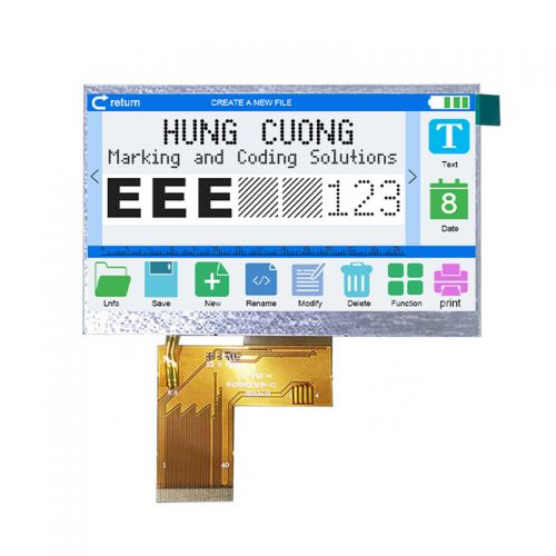 Màn hình cảm ứng 4.3 inch dùng cho máy MX3, D10, T3