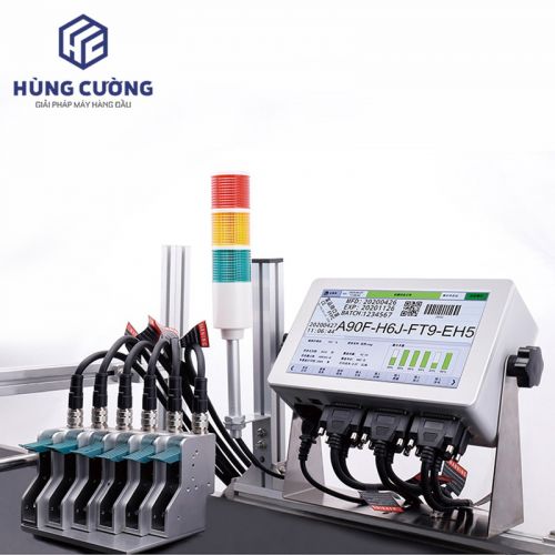 Máy in phun nhiệt tự động HC600-6 (12.7 mm x 6 đầu in)