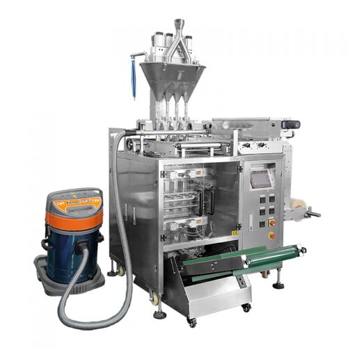 Máy đóng gói bột nhiều line (túi 4 biên)