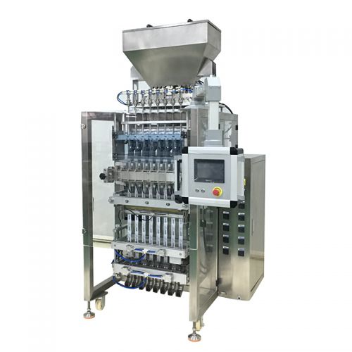 Máy đóng gói chất lỏng nhiều line (túi 3 biên)
