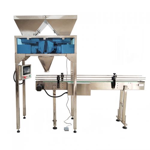 Máy cân định lượng, chiết hạt tự động HCPCF-1015K (2 cân)