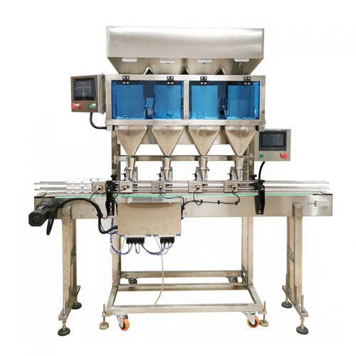 Máy cân định lượng, chiết hạt tự động HCPFL-5000 (4 cân)