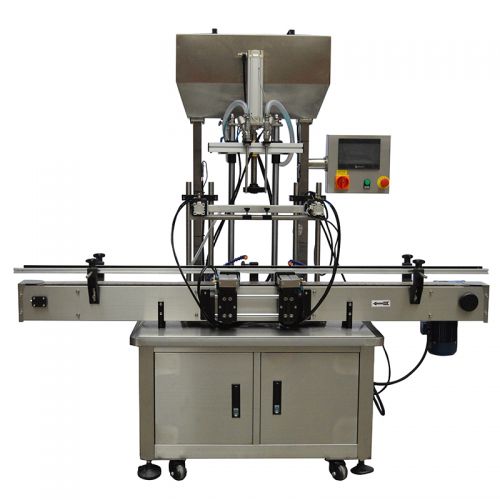 Máy chiết rót dạng lỏng tự động 2 đầu chiết (tự chảy)