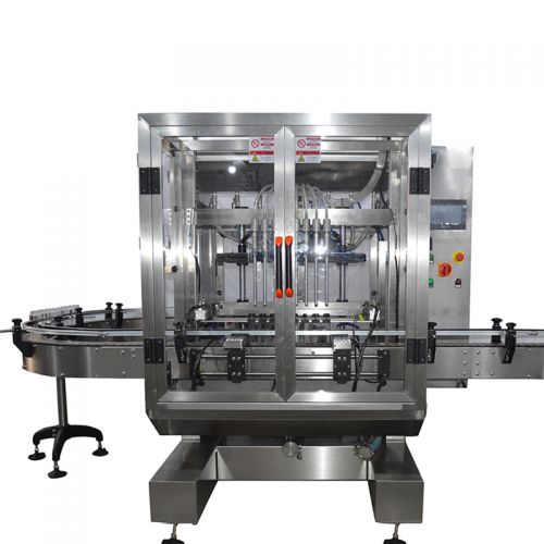 Máy chiết rót dạng lỏng tự động 8 đầu chiết (tự chảy)