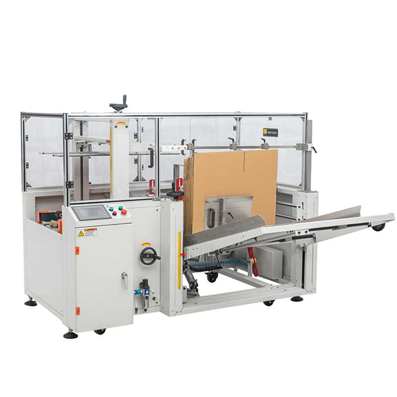 Máy cấp và dán đáy thùng carton tự động DKX-4540