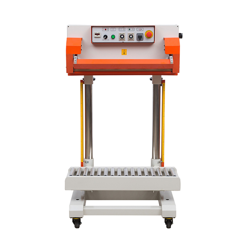 Máy hàn miệng bao bì PE bán tự động QLF-700 A (phun sơn, tải trọng 50 kg)