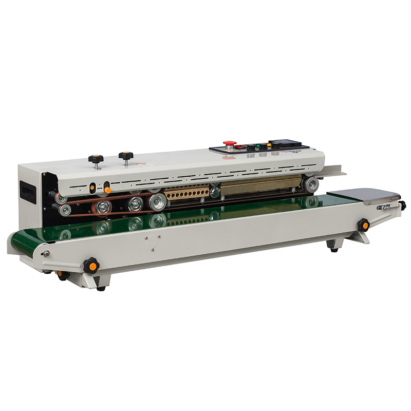 Máy hàn miệng bao bì PE liên tục FRD-1200C (phun sơn, có in date)